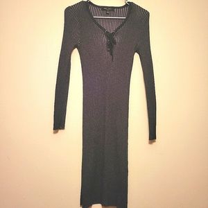 Midi sweater dress